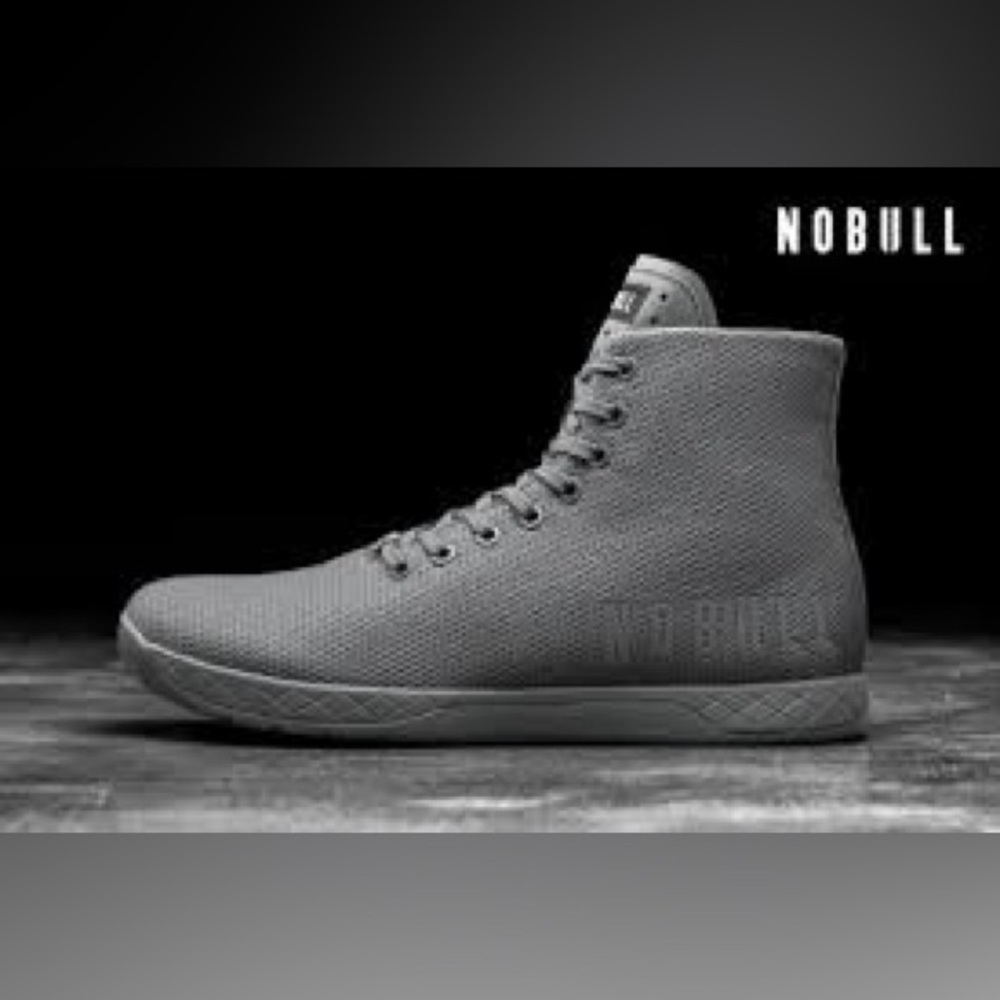 NOBULL Charcoal High-Top Training Sneakers